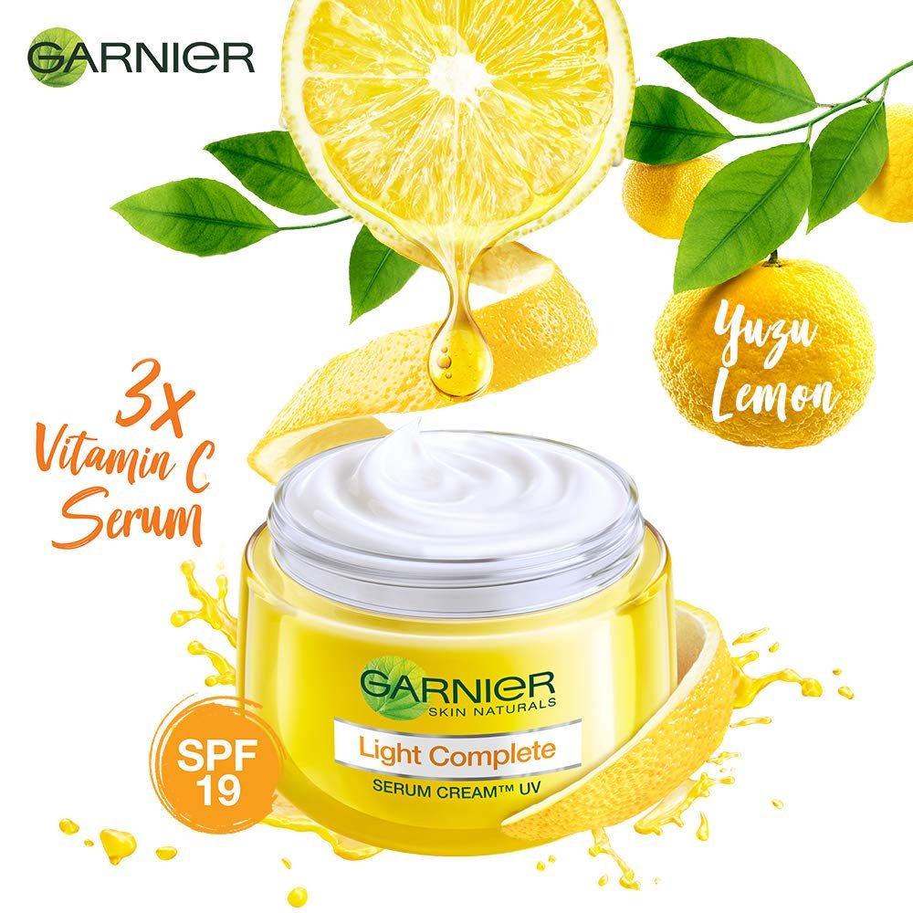 New Garnier Light Complete Serum Cream - SPF 19